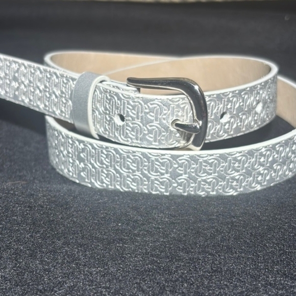Juicy Couture Silver Belt Women's Size Medium NWT - Picture 4 of 11